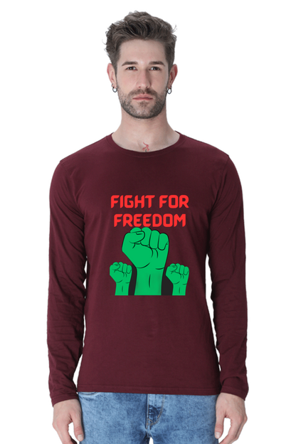 Make a Statement: Bluelander's Cotton Full Sleeve Tee – Unmatched Comfort, Simply Stylish.