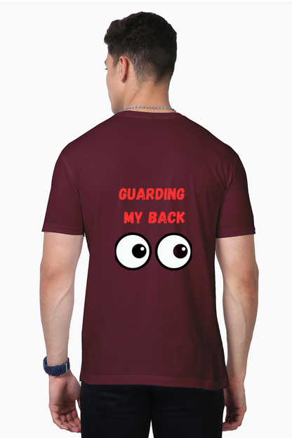 Back in Style: Bluelander's Enhanced Back Design Supima Half Sleeve Tee – Simply Stylish Comfort, Unmatched Elegance.