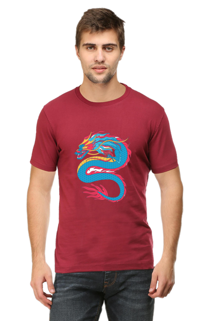 Style Redefined: Embrace Bluelander's Cotton Half Sleeve T-Shirts with Enhanced Design!