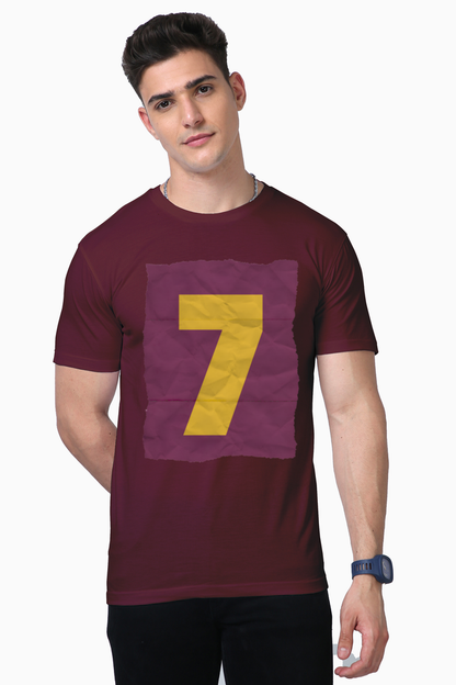 Step into the Fashion Realm with Bluelander's Supima Cotton Half Sleeve T-Shirt!