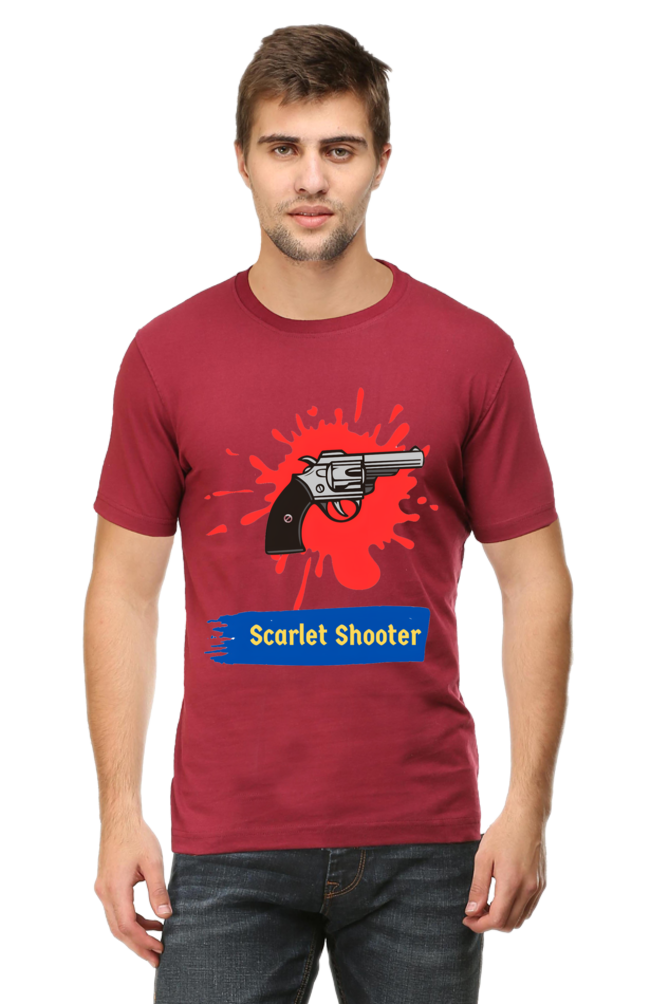 Chase Dreams in Style: Bluelander's Half Sleeve Cotton T-Shirts for the Bold and Playful!