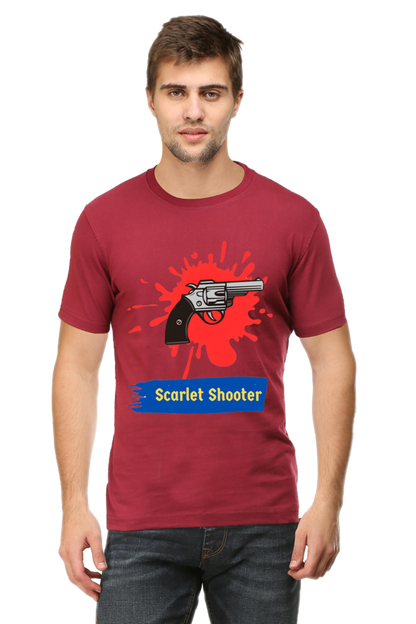Chase Dreams in Style: Bluelander's Half Sleeve Cotton T-Shirts for the Bold and Playful!