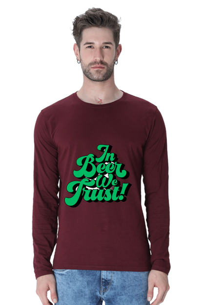 Unleash Your Fashionista: Bluelander's Cotton Full Sleeve T-Shirts - Embrace Comfort and Style!