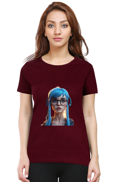Unveiling Timeless Comfort: Bluelander Cotton Half Sleeve T-Shirts – AI-Enhanced Design, A Fashion Revolution for Our Beautiful Sisters and Moms of India.