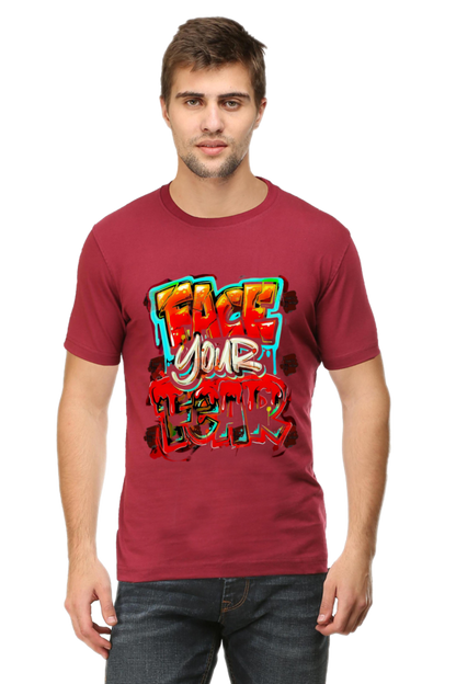 Bluelander Unisex Cotton T-Shirt: Soft, Breathable, Bio Washed.