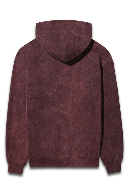 Vintage Vibes, Modern Comfort: Bluelanders Acid-Washed Hoodie