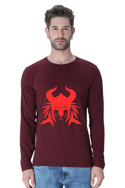Inspire with Ease: Elevate Your Look in Bluelander's Cotton Full Sleeve T-Shirts!
