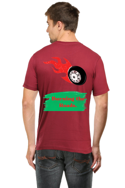 Step into Comfort and Style with Bluelander's Cotton Half Sleeve T-Shirt!