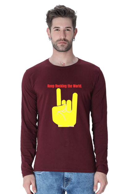 Bluelander's High-Quality Full Sleeve Cotton Tee – Rock Your Style with Confidence.