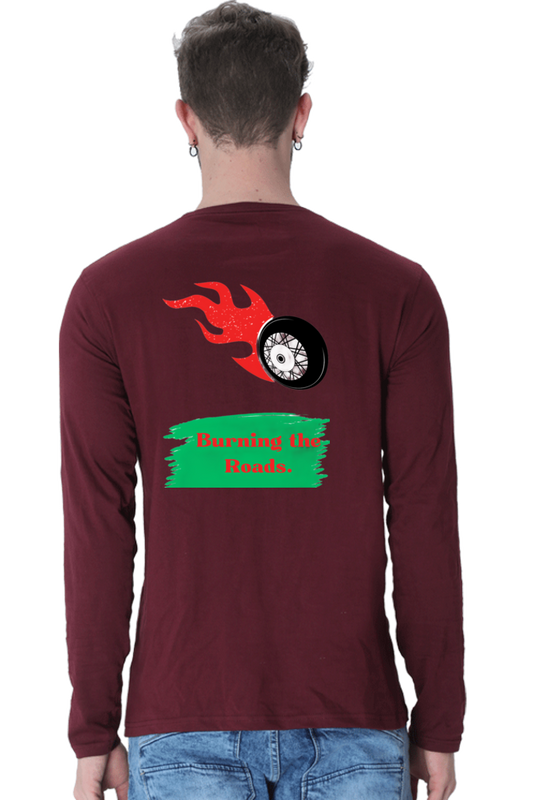 Make a Statement: Bluelander's Cotton Full Sleeve T-Shirts - Stand Out with Every Design!