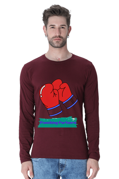 Make a Statement with Bluelander's Cotton Full Sleeve T-Shirts: Stand Out in Every Crowd!