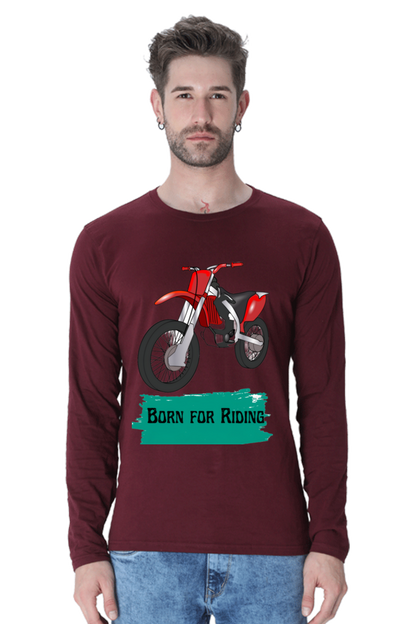 Ride in Style with Bluelander's Cotton Full Sleeve T-Shirts, Make a Statement!
