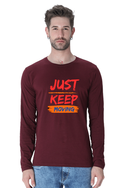 Effortless Elegance: Embrace Comfort in Bluelander Full Sleeve Cotton T-Shirts - Style that Speaks, Comfort that Lasts. Keep Moving, Don't Stop.