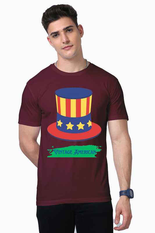 Supreme Comfort: Bluelander's Supima Cotton Half Sleeve T-Shirt - Experience Luxury in Every Wear!