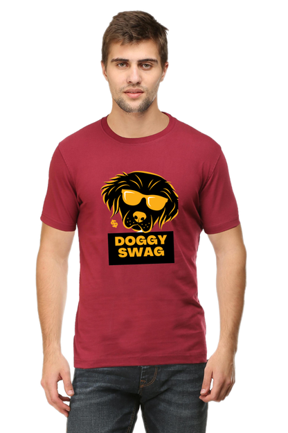 Fashion that Speaks Woofs: Bluelander Cotton Half Sleeve T-Shirts – Unleash Comfort and Style for Dog Devotees.