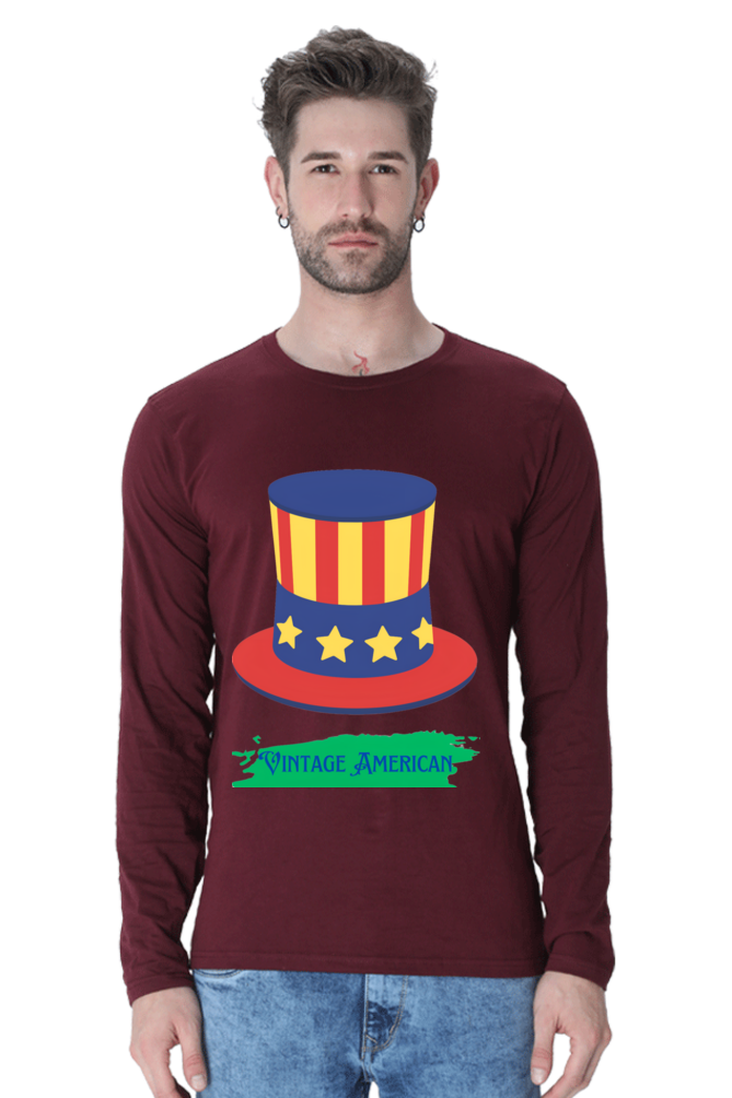 Bluelander's Cotton Full Sleeve T-Shirt: Elevating Your Style with Comfort and Class!
