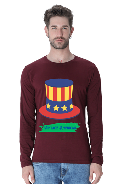 Bluelander's Cotton Full Sleeve T-Shirt: Elevating Your Style with Comfort and Class!