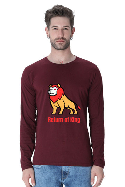 Bluelander's Cotton Full Sleeve T-Shirt - Ride the Wave of Fresh Fashion!