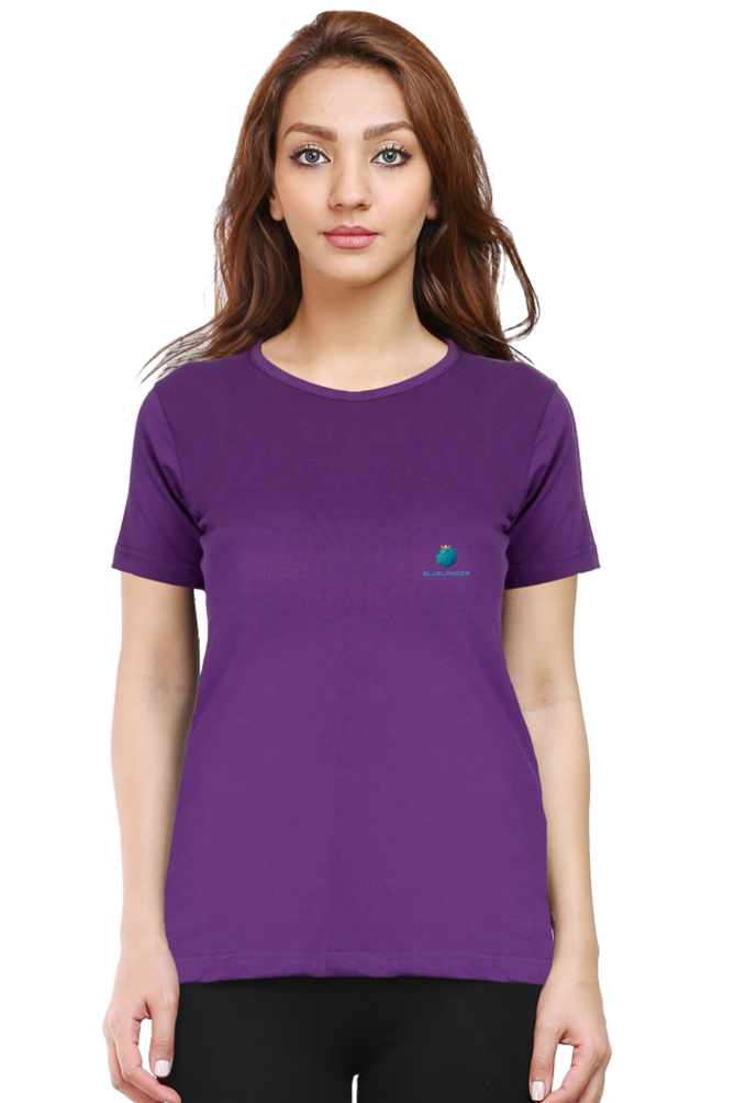 Bluelander Girl Round Neck Cotton Half Sleeve T-Shirt