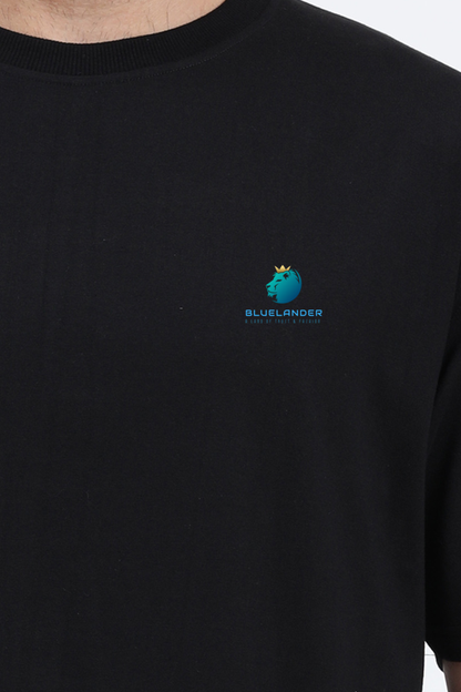 Glow Up Your Nights with Bluelander's Oversize Classic Cotton T Shirts: Futuristic Designs for Stylish Nights!