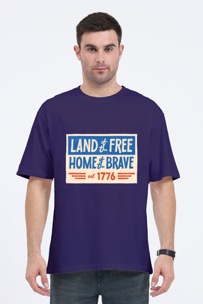 Unmatched Comfort: Bluelander Oversize Classic Cotton T-Shirts, Elevate Your Casual Look!