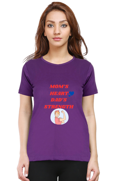 Bluelander's Female Cotton Half Sleeve T-Shirts: For Every She, Elegance Redefined.