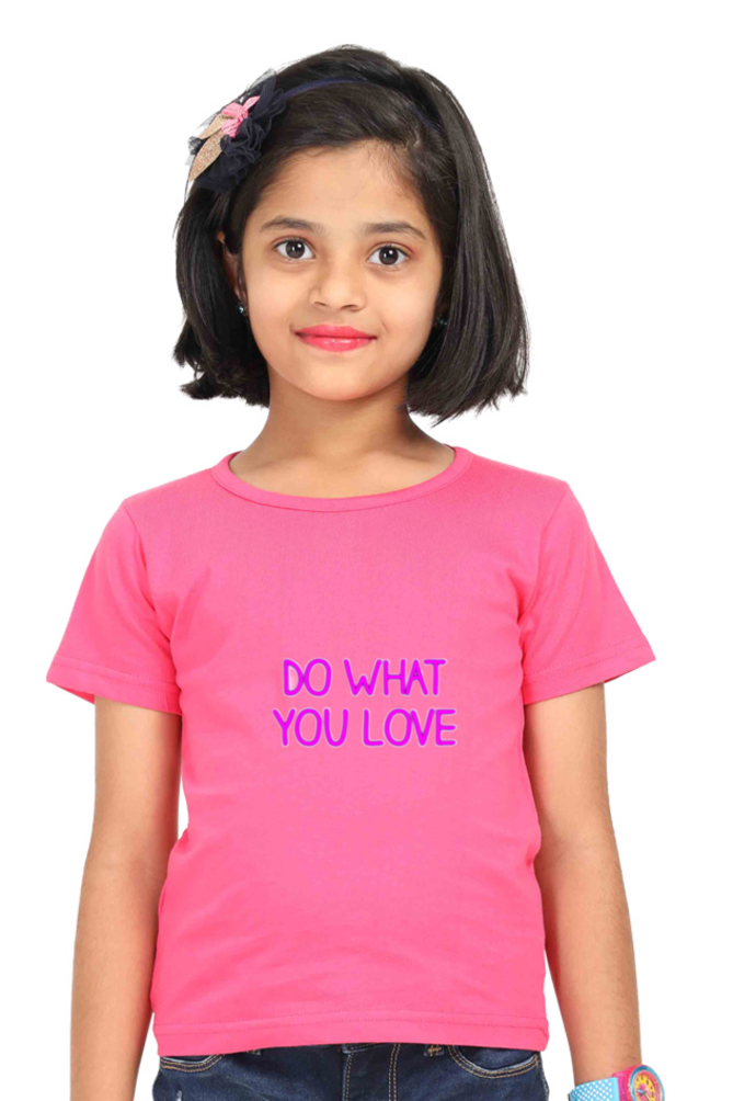 Let Her Confidence Shine: Bluelander's Kid Girls' Cotton Half Sleeve T Shirts.