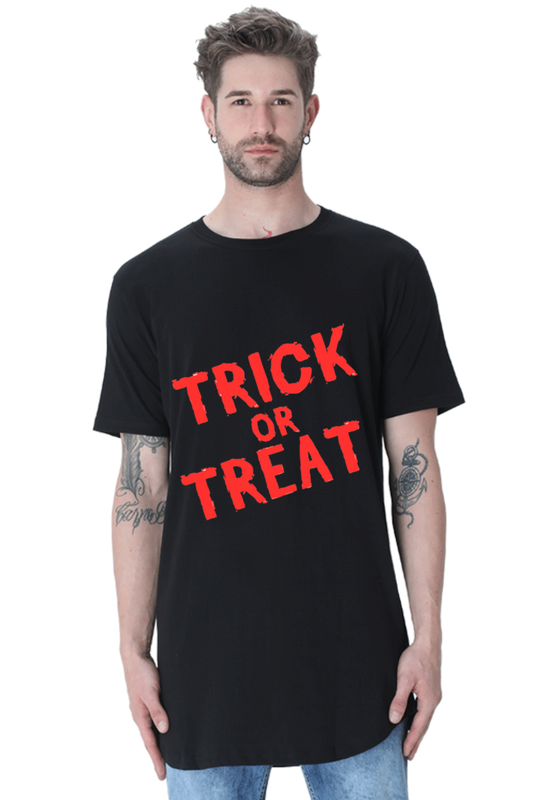 Revolutionize Your Look: Bluelander's  Cotton Half Sleeve Longline Curved T-Shirts - Elevate Your Style Game!