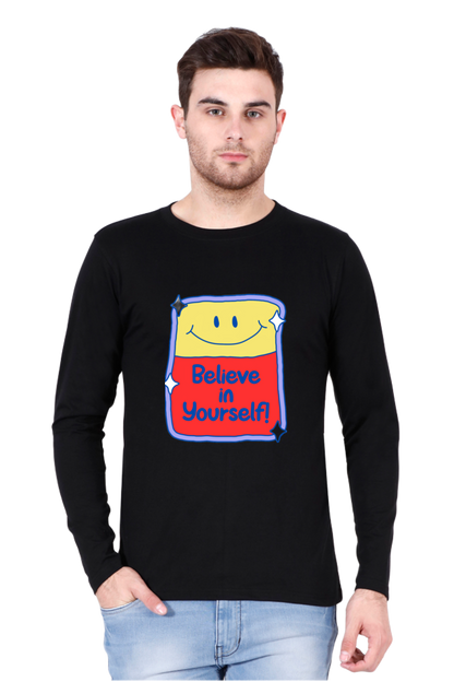 Sleeve it to Believe it: Embrace Your Journey with Bluelander's Full Sleeve Tee!