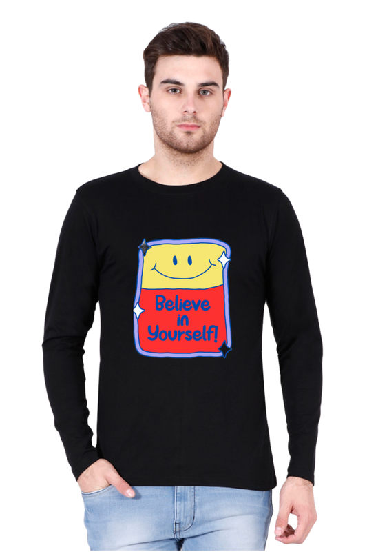 Sleeve it to Believe it: Embrace Your Journey with Bluelander's Full Sleeve Tee!