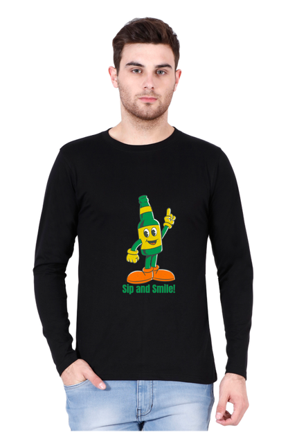 Unveil the Latest Trends: Bluelander's Cotton Full Sleeve Tee, Pioneering the New Fashion Era!