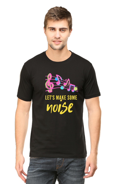 Make Waves in Style: Bluelander Cotton Half Sleeve T-Shirt - Time to Amplify Your Look and Make Some Stylish Noise