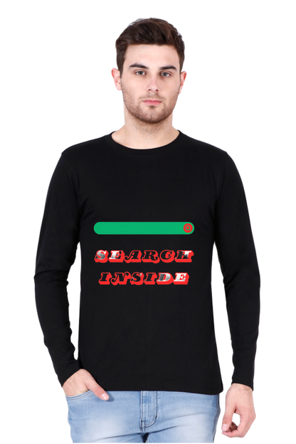 Make a Bold Statement with Bluelander's Cotton Full Sleeve T-Shirts - Elevate Your Style!