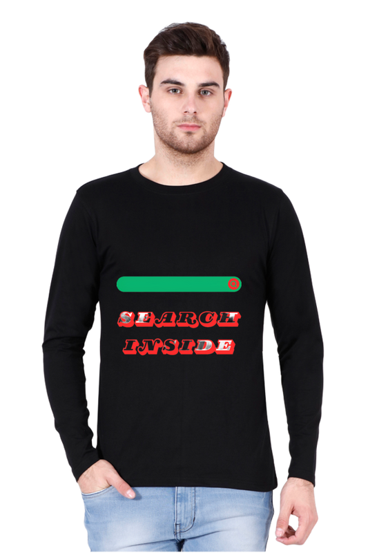 Make a Bold Statement with Bluelander's Cotton Full Sleeve T-Shirts - Elevate Your Style!