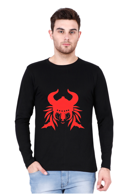 Inspire with Ease: Elevate Your Look in Bluelander's Cotton Full Sleeve T-Shirts!