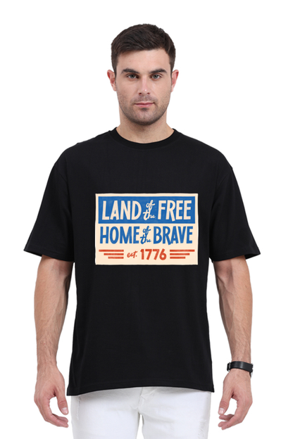 Unmatched Comfort: Bluelander Oversize Classic Cotton T-Shirts, Elevate Your Casual Look!