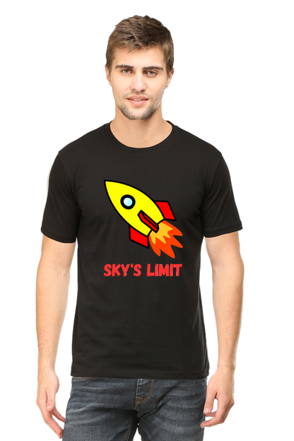Reach New Heights of Style: Elevate Your Look with Bluelander's Half Sleeve Cotton Tees!
