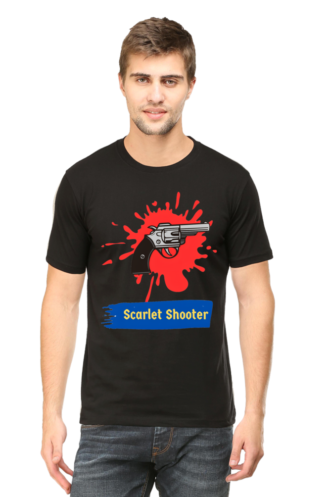 Chase Dreams in Style: Bluelander's Half Sleeve Cotton T-Shirts for the Bold and Playful!