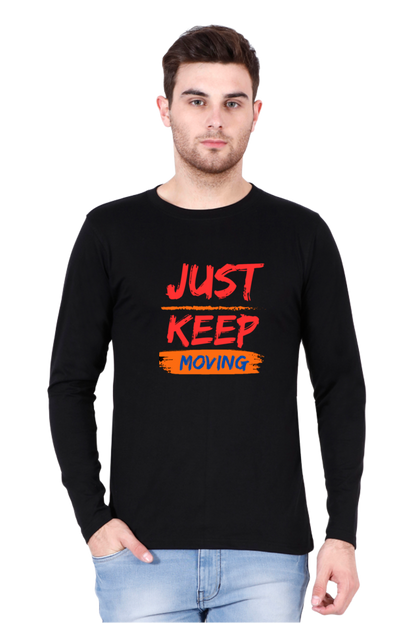 Effortless Elegance: Embrace Comfort in Bluelander Full Sleeve Cotton T-Shirts - Style that Speaks, Comfort that Lasts. Keep Moving, Don't Stop.
