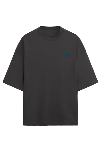 Style Meets Comfort: Bluelander Terry Oversized T-Shirt | 90% Cotton 10% Polyester | Unisex Fit | Pre-Shrunk & Drop Shoulder Design | Explore Now!