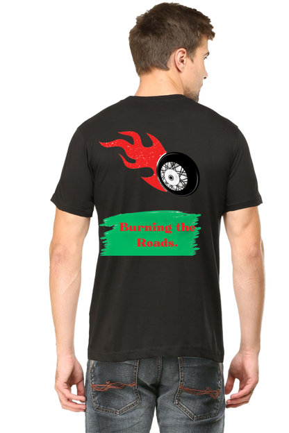 Step into Comfort and Style with Bluelander's Cotton Half Sleeve T-Shirt!
