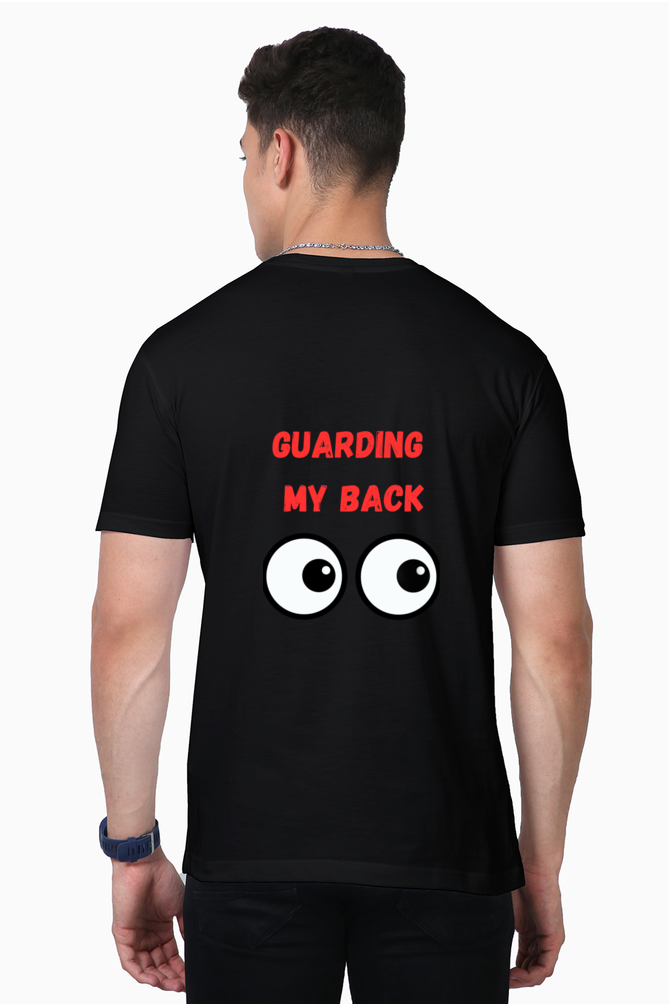 Back in Style: Bluelander's Enhanced Back Design Supima Half Sleeve Tee – Simply Stylish Comfort, Unmatched Elegance.