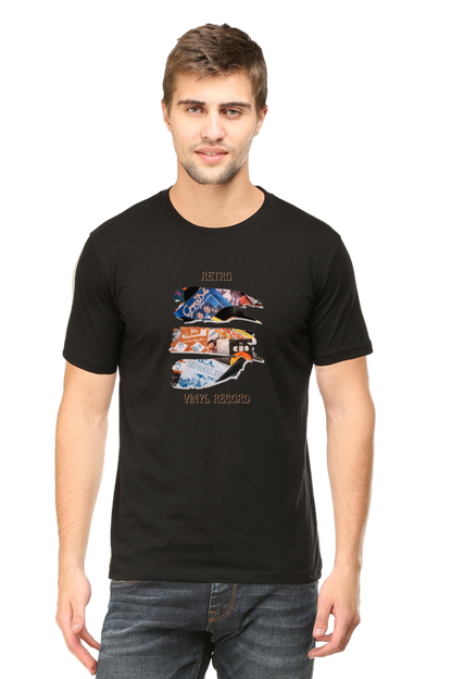 Bluelander half sleeve round neck enhanced quality, comfort, and latest retro designs.