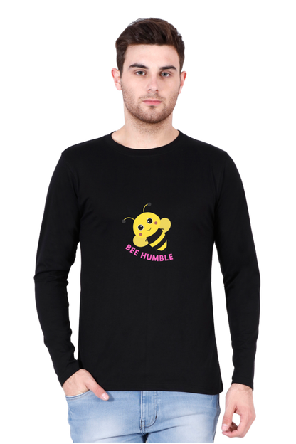 BlueLander Full Sleeve Apparel: Elevate Your Wardrobe with 'Bee Humble' – Where Style Meets Humility.