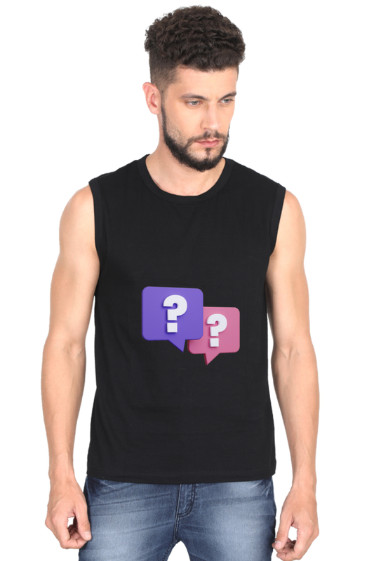 Unleash Your Casual Chic: Bluelander's Sleeveless Round Neck Cotton T Shirt!