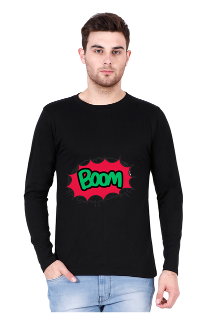 Bluelander's Cotton Full Sleeve T-Shirts: Stand Out with Unique Designs, Earn Compliments on the Go!