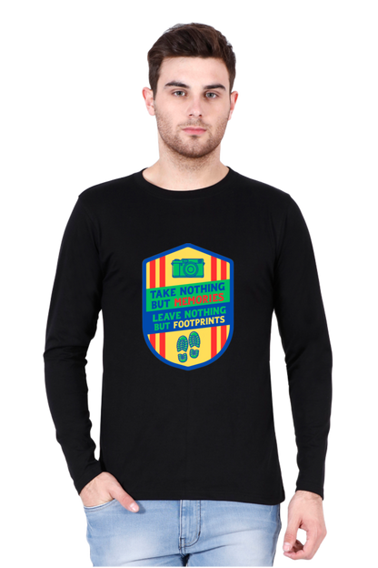 Dress Like Royalty: Bluelander's Cotton Full Sleeve T-Shirts – Luxury with a Standout Design Legacy.