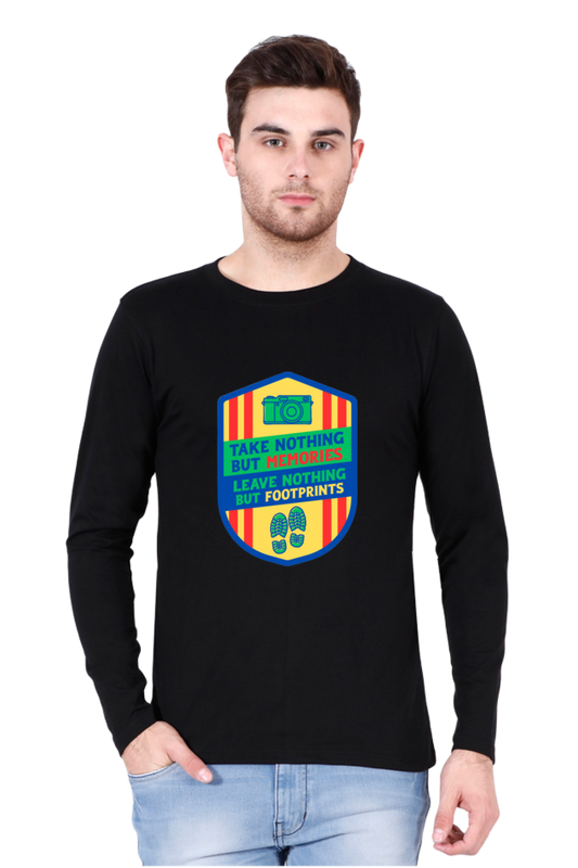 Dress Like Royalty: Bluelander's Cotton Full Sleeve T-Shirts – Luxury with a Standout Design Legacy.