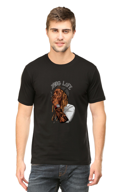Bluelander Unisex Regular Fit T-Shirt: Soft, Breathable, 100% Cotton, Pre-Shrunk, Bio-Washed, Lycra Ribbed Neck