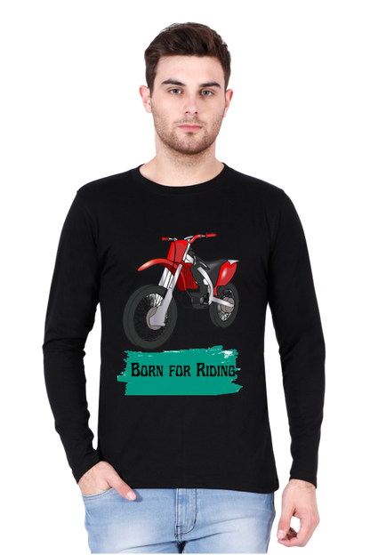 Ride in Style with Bluelander's Cotton Full Sleeve T-Shirts, Make a Statement!